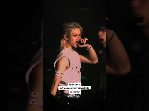 Felix @Stray Kids core in Rome!  2 weeks later  #straykids #staystray #felixstraykids #yongbok