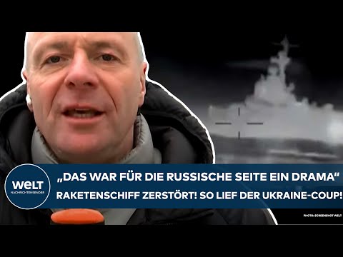 PUTINS KRIEG: "Für die russische Seite ein Drama!" Raketenschiff zerstört! So lief der Ukraine-Coup!