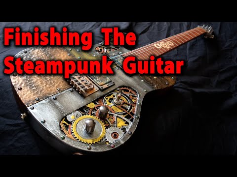 The Steampunk Guitar Part 12