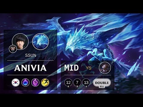Anivia Mid vs Orianna - KR Challenger Patch 9.24