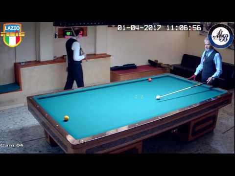 Oddo vs Pradisi 3 Cat - 3ªProva Camp.Regionale - CSB Martino's Billiards(LT) 1/2Apr2017