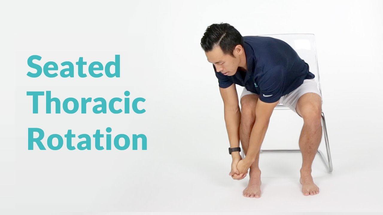 Seated Thoracic Rotation for Spine Flexibility