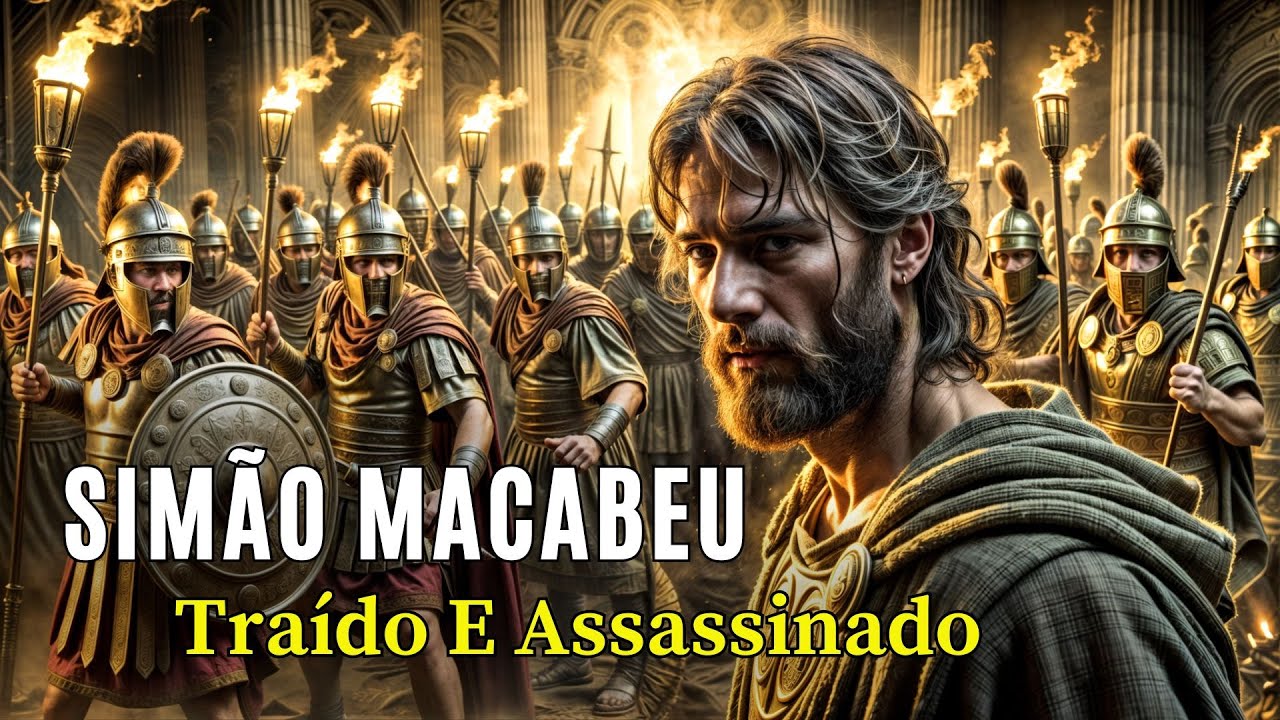 SIMÃO MACABEU: O Guerreiro Que Se Tornou Rei, Mas Foi Traído Pelo Próprio Genro! História Bíblica