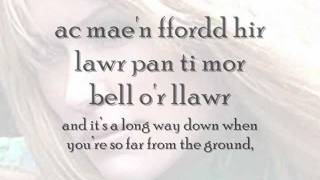 Awyrennau - Cerys Matthews (geiriau / lyrics)