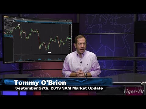 September 27th, 2019 - 9AM ET Market Update on TFNN