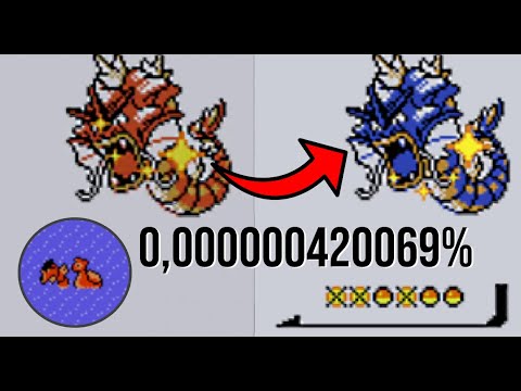 Shiny Hunter Finds Un-Shiny Gyarados after 420,069 resets in Pokemon Gold!