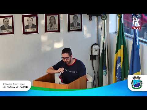 Transmissão ao vivo de Câmara Municipal de Cafezal Do Sul - PR