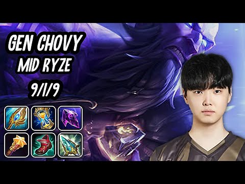 Gen Chovy Mid Ryze SoloQ Replay 20250925