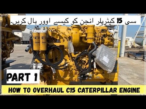 Cat C15 engine overhauling how to repair Cat C 15 engine #cat #engine #viral #automobile