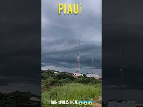 Chuvas em Itainópolis 😱😱⛈️⛈️⛈️⛈️⛈️