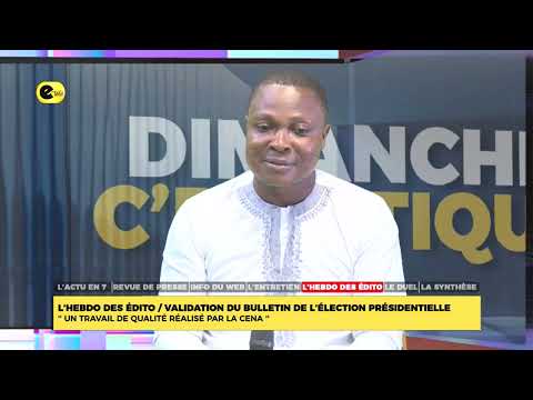 L'hebdo des édito/validation du bulletin de l'élection présidentielle