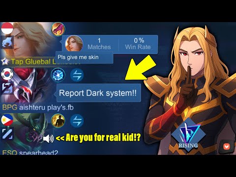 I PRETEND NOOB KID IN SOLO REGIONAL FINAL MLBB RISING LEAGUE AND THIS HAPPENED... 💀 - Mobile Legends