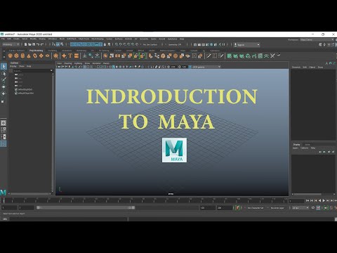 Introduction to Maya Interface tour for beginner