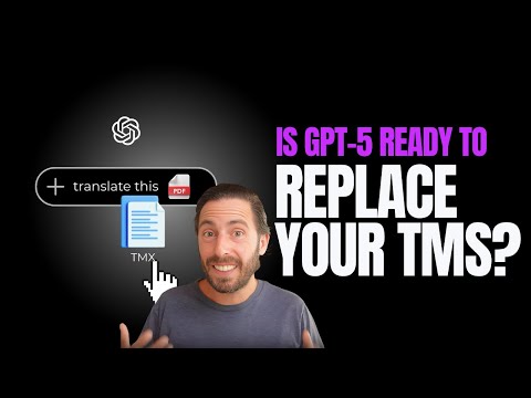 Can GPT-5 Beat a TMS in Translation? Find Out!