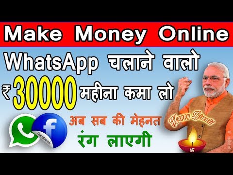 WhataApp का इस्तेमाल करके Daily Rs.2000 रूपए कमाए | Make Easy Money Online Just Using Sbitly.com Video