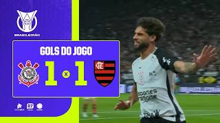 Corinthians 1 x 1 Flamengo: confira os gols do jogo na narração de Cléber Machado