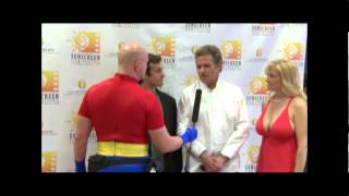 Old Superhero Meets Martin Kove!! video