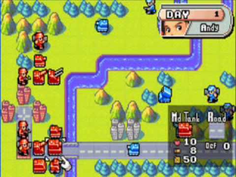 Lets Play Advance Wars  Mission #1 (1/2): Andys First Battle