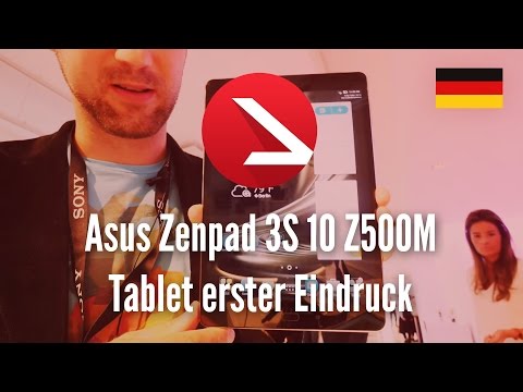 Asus Zenpad 3S 10 Z500M Tablet erster Eindruck [4K UHD]