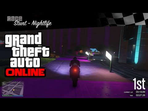 Grand Theft Auto Online PC Gameplay - Stunt - Nightlife