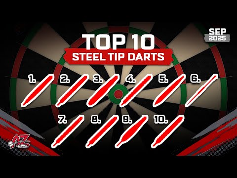 Signature Player Barrels Are on the Rise! Top 10 Steel Tip Darts - Sep 2025