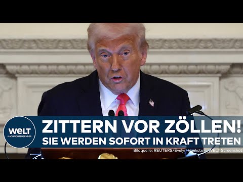 TRUMPS HANDELSKRIEG: Paukenschlag zum Liberation Day! Strafzölle ab heute— Handelspartner ahnungslos