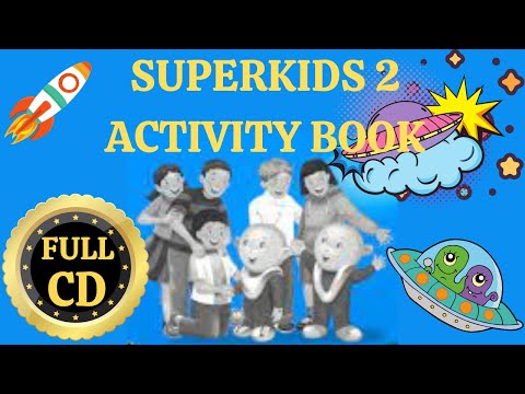 👨‍👩‍👧‍👦 Superkids 2 Activity Book | Excellingo