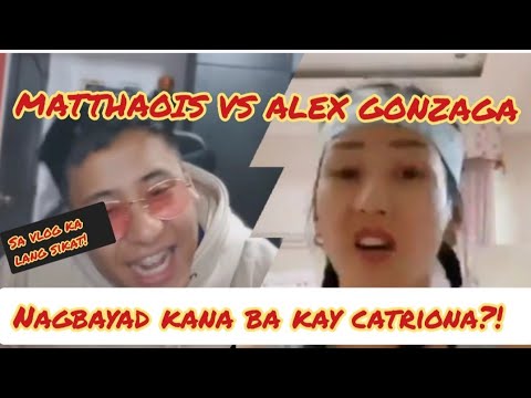 MATTHAOIS VS. ALEX GONZAGA! SPILL THE TEA! TRENDING #Matthaios #AlexG