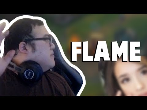 Scarra Flames Pokimane "B**ch close the door" | Funny LoL Series #227