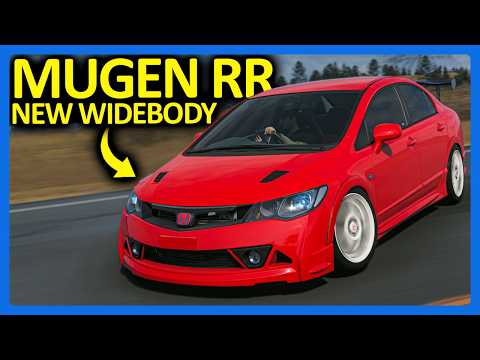 Forza Horizon 6 : New Civic Mugen RR Customization!! (FH6 New Car)