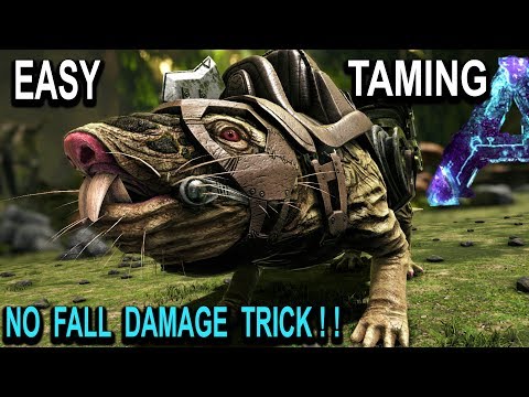 🐀ARK EASY ROLL RAT TAMING + SPECIAL ABILITIES!! NO FALL DAMAGE!! Ark Aberration Roll Rat Taming