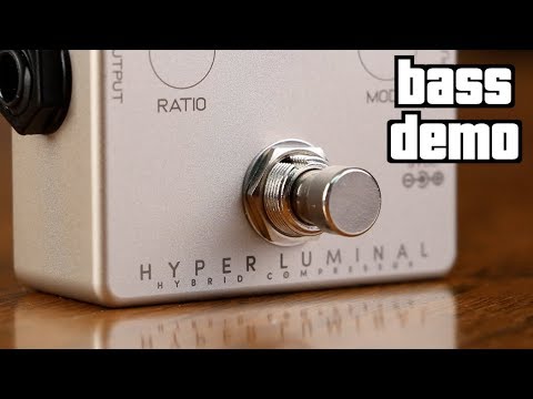 Darkglass Hyper Luminal Compressor Bass Demo