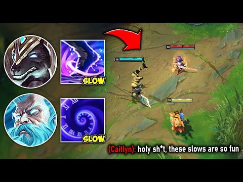 We ran a 200% slow comp and the enemy literally cannot move (PERMA SLOWS)