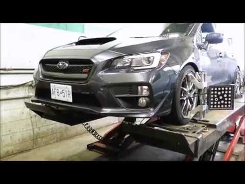 Racecomp Engineering Yellow Springs 2015 Subaru WRX STI at Dales Auto Service, Surrey BC, Canada