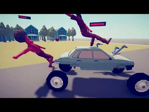 ⛐INITIAL B🚗 Drift Car vs Every Faction #2/2 - Totally Accurate Battle Simulator TABS