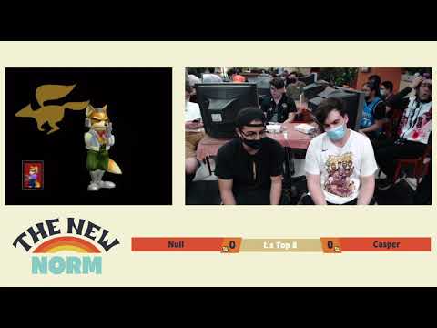 The New Norm #1 - Null (Fox) VS Casper (Fox) - Losers Top 8 SSBM