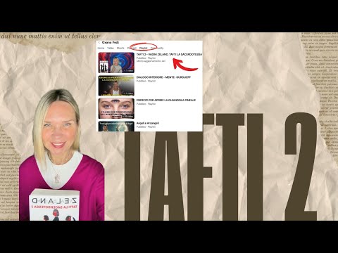 TAFTI 2 -  VADIM ZELAND - TAFTI LA SACERDOTESSA 2. LA FORZA DELLE INCARNAZIONI PASSATE.