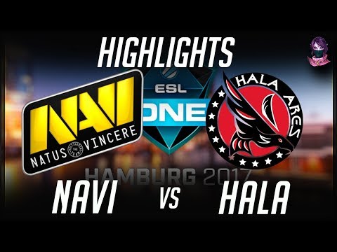 NaVi vs Hala Ares ESL One Hamburg 2017 Quali Highlights Dota 2 by Time 2 Dota #dota2