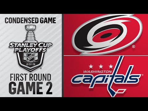 04/13/19 First Round, Gm2: Hurricanes @ Capitals