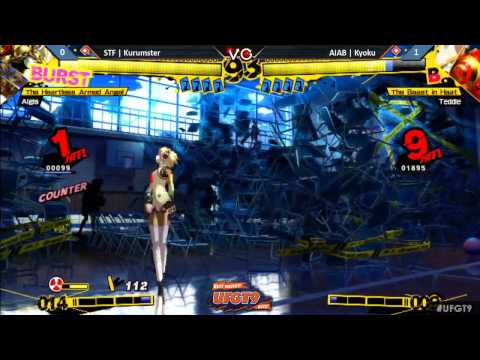 UFGT9 - AIAB | Kyoku Vs. STF | Kurumster - P4A Top 8 Losers