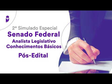 2º Simulado Senado Federal – Analista Legislativo – Conhecimentos Básicos – Pós-Edital – Correção