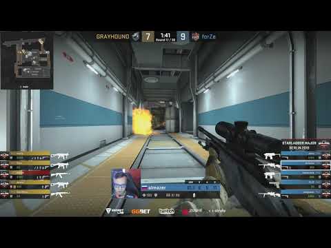 Grayhound vs forZe Highlights at StarLadder Major 2019 Main Qualifier
