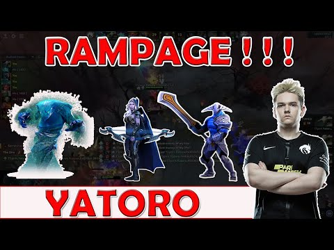 YATORO ALL RAMPAGE !!! at TI10