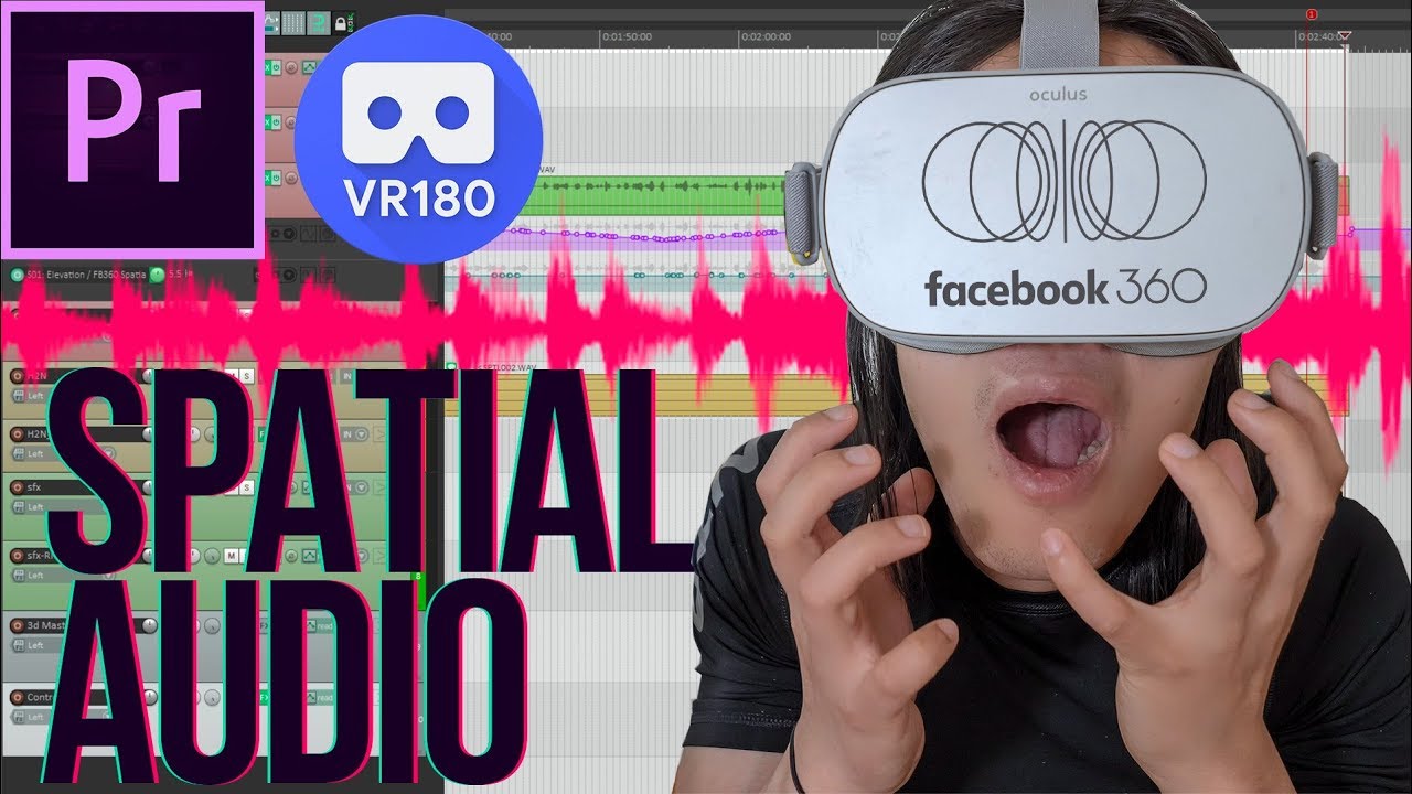 Record & Edit Ambisonic Spatial Audio for 360 & VR180 in Premiere for Oculus Go, Facebook, YouTube
