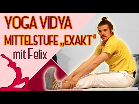 Yogastunde "Exakt" mit Felix - Yoga Vidya Mittelstufe Live - 09:15 Uhr 13.03.2021