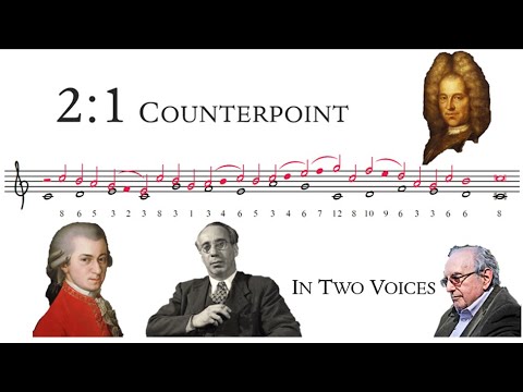 How to Compose 2:1 Counterpoint || Tonal Voice Leading 2