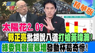 [討論] 太陽花2.0?郭正亮批胡說八道打槍黃暐瀚!