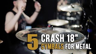 Download lagu 5 CRASH 18' CYMBALS FOR METAL | Sabian AAX HHX Zildjian A Custom | Comparison mp3 Download lagu 5 CRASH 18' CYMBALS FOR METAL | Sabian AAX HHX Zildjian A Custom | Comparison mp3
