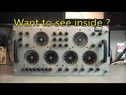 "ЛАУ-54М" soviet avionics test panel teardown