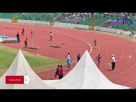 Girls 4x200m. Heat 3. Zone 1. Ashanti Region Inter-Co. 2024.